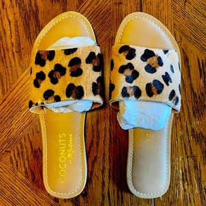 Coconuts by Matisse - Leopard Print - Sandals - 9M